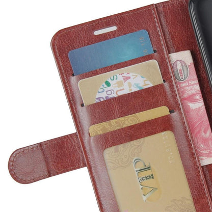 Wallet Case für Samsung Galaxy S10 Crazy Horse Handy Tasche Card Slot