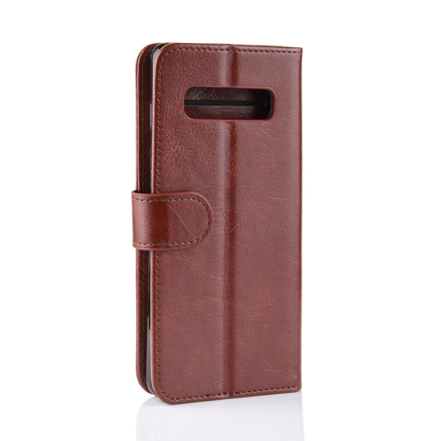 Wallet Case für Samsung Galaxy S10 Crazy Horse Handy Tasche Card Slot