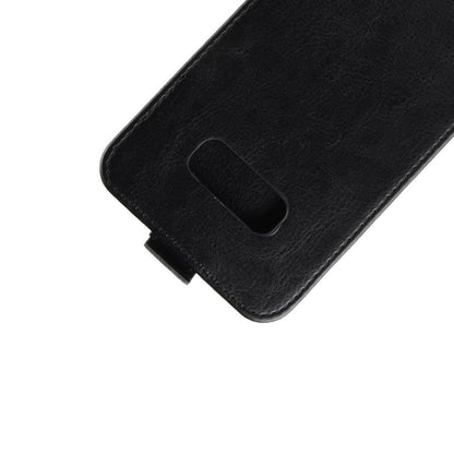 Flip Case für Samsung Galaxy S10e Crazy Horse Handy Tasche Card Slot