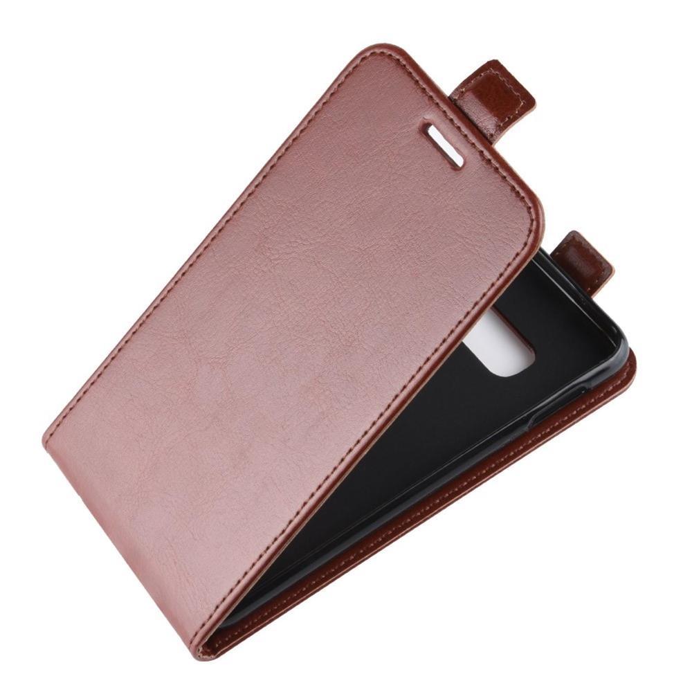 Flip Case für Samsung Galaxy S10e Crazy Horse Handy Tasche Card Slot