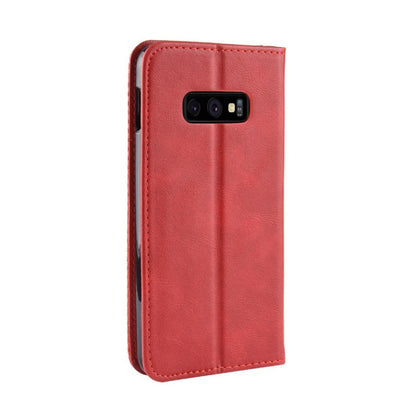 Wallet Case für Samsung Galaxy S10e Vintage Karo Handy Tasche Magnet