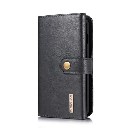DG.MING Wallet Case für Samsung Galaxy S10 Echt Leder Brief Tasche 2in1 Etui Hülle