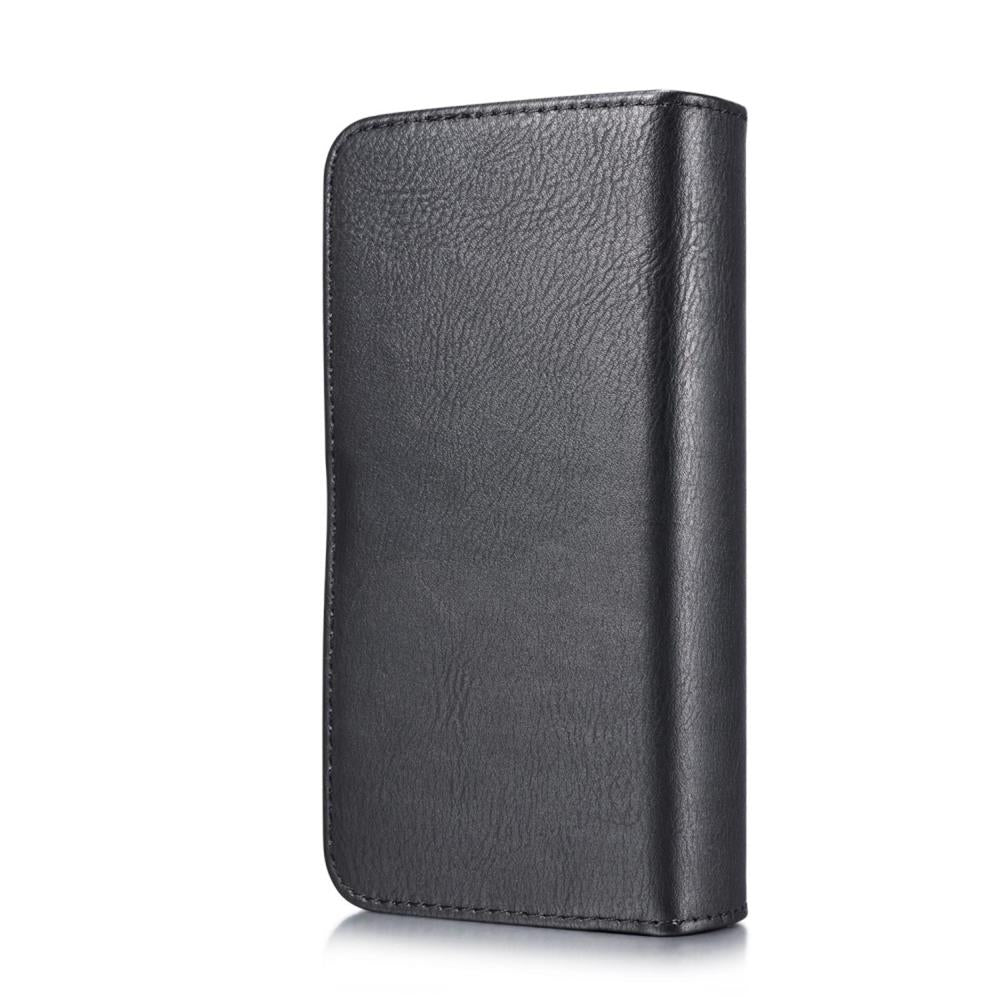 DG.MING Wallet Case für Samsung Galaxy S10 Echt Leder Brief Tasche 2in1 Etui Hülle
