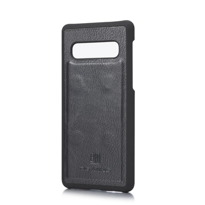 DG.MING Wallet Case für Samsung Galaxy S10 Echt Leder Brief Tasche 2in1 Etui Hülle