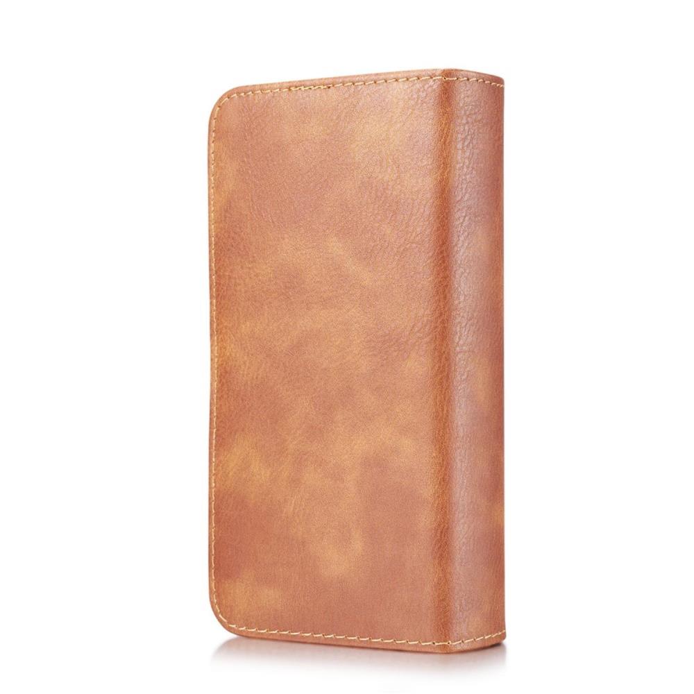 DG.MING Wallet Case für Samsung Galaxy S10 Echt Leder Brief Tasche 2in1 Etui Hülle
