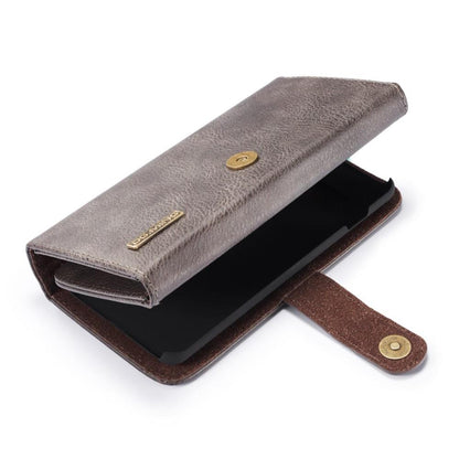 DG.MING Wallet Case für Samsung Galaxy S10 Echt Leder Brief Tasche 2in1 Etui Hülle
