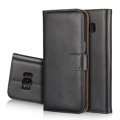 Wallet Case für Samsung Galaxy S8+ PLUS Genuine Split Echt Leder Tasche