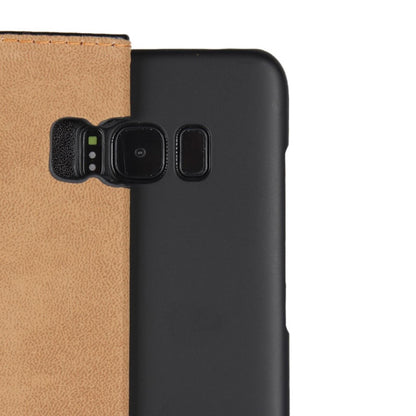 Wallet Case für Samsung Galaxy S8+ PLUS Genuine Split Echt Leder Tasche