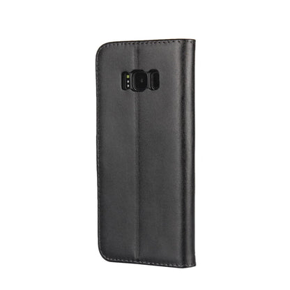 Wallet Case für Samsung Galaxy S8+ PLUS Genuine Split Echt Leder Tasche