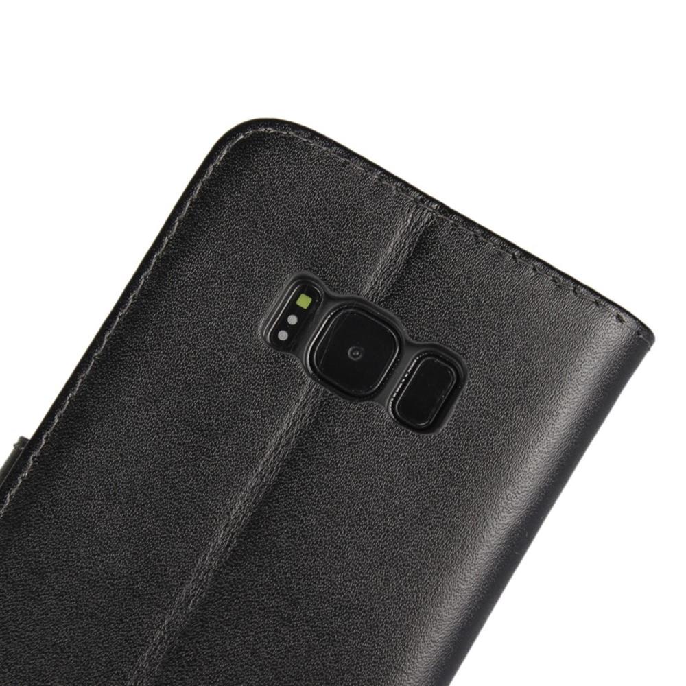 Wallet Case für Samsung Galaxy S8+ PLUS Genuine Split Echt Leder Tasche