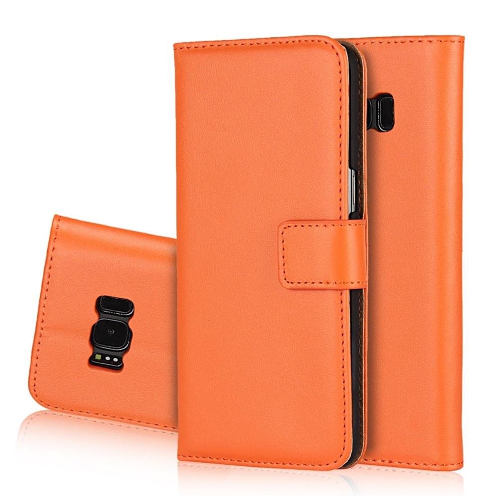 Wallet Case für Samsung Galaxy S8+ PLUS Genuine Split Echt Leder Tasche