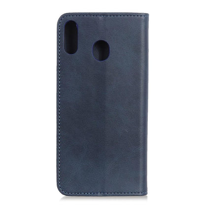 Wallet Case für Samsung Galaxy A40 Echt Leder Magnet Handy Tasche