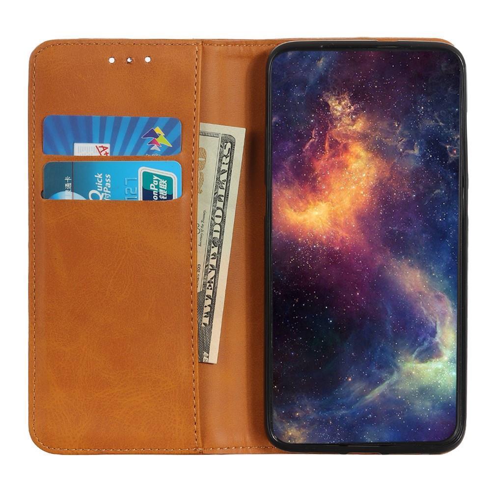 Wallet Case für Samsung Galaxy A40 Echt Leder Magnet Handy Tasche