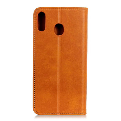 Wallet Case für Samsung Galaxy A40 Echt Leder Magnet Handy Tasche