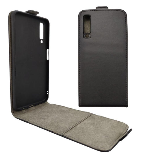 Flip Case für Samsung Galaxy A7 2018 TPU Flexi Slim Klapp Etui Magnet