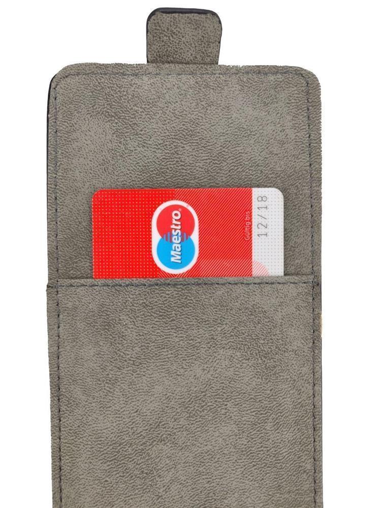 Flip Case für Samsung Galaxy A7 2018 TPU Flexi Slim Klapp Etui Magnet