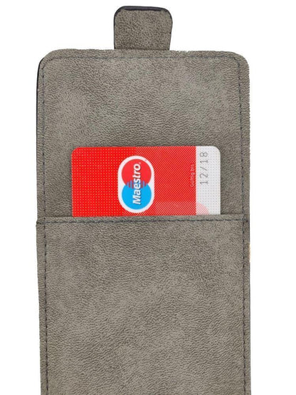 Flip Case für Samsung Galaxy A7 2018 TPU Flexi Slim Klapp Etui Magnet