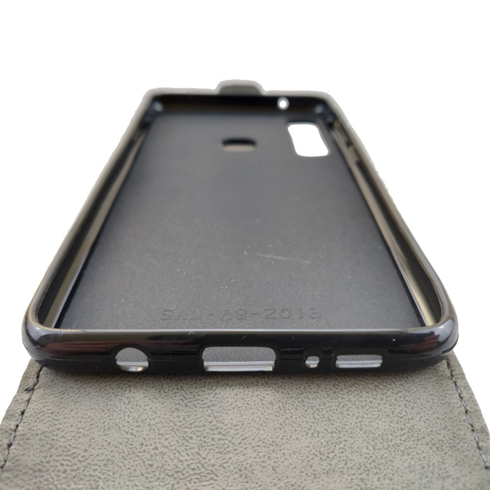Flip Case für Samsung Galaxy A9 2018 TPU Flexi Slim Klapp Etui Magnet
