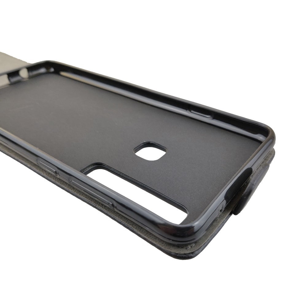 Flip Case für Samsung Galaxy A9 2018 TPU Flexi Slim Klapp Etui Magnet