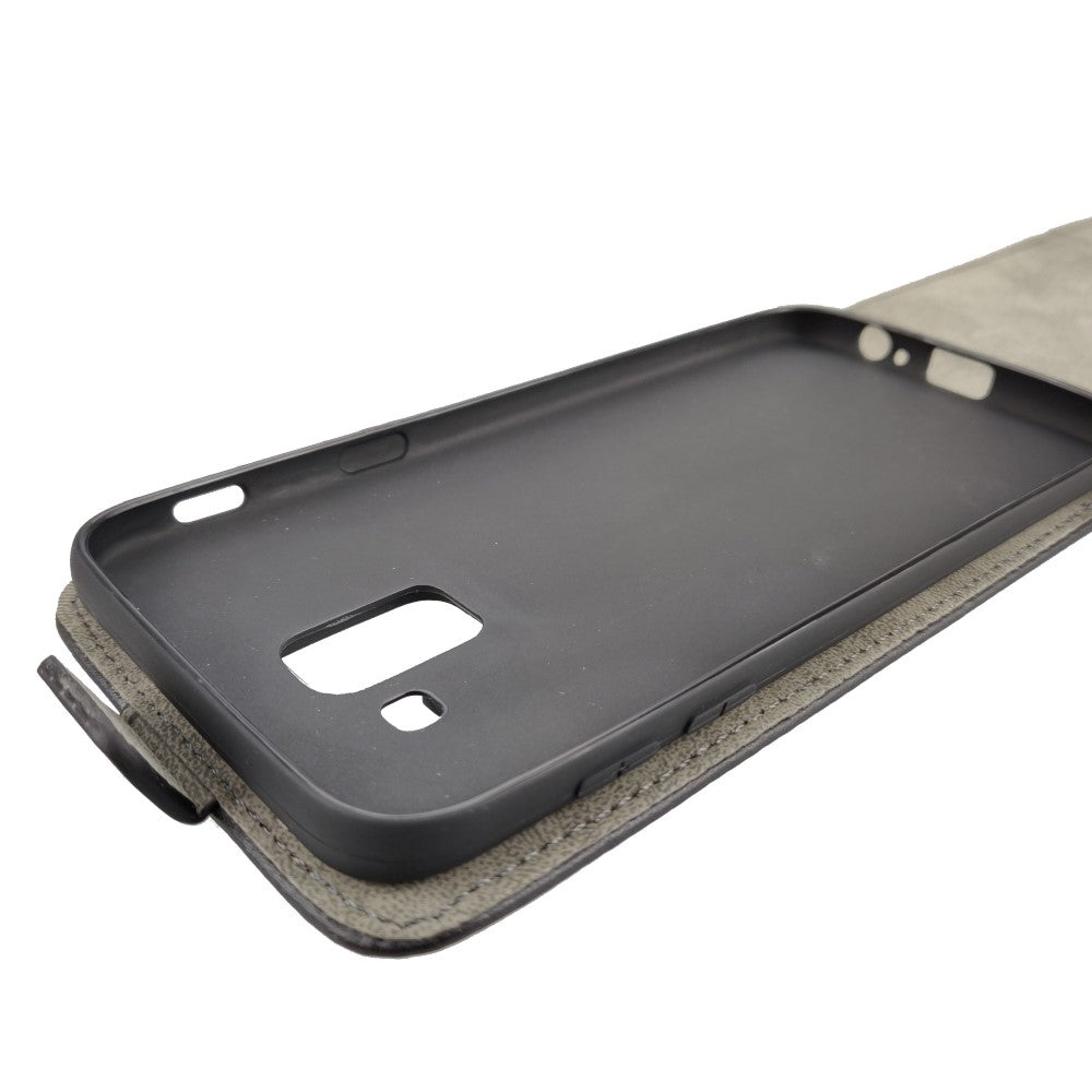 Flip Case für Samsung Galaxy J6 2018 TPU Flexi Slim Klapp Etui Magnet