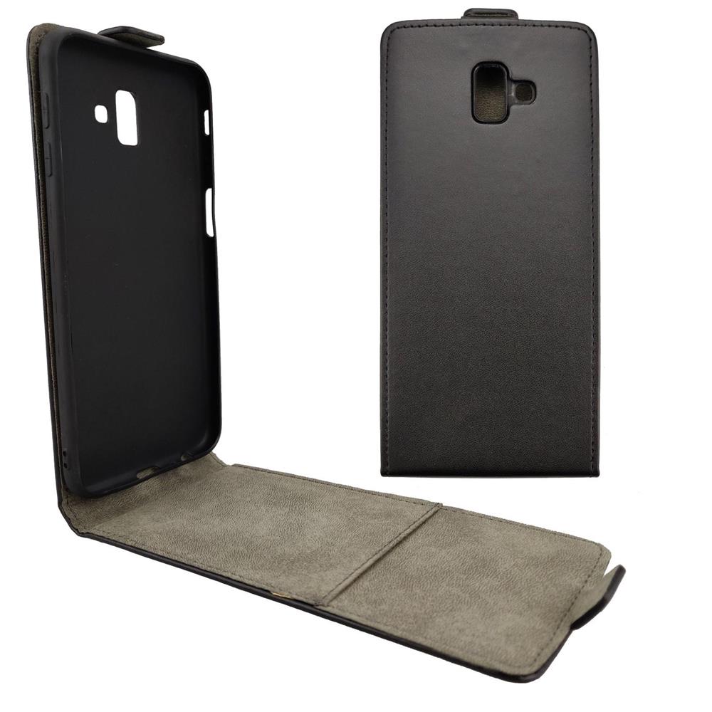 Flip Case für Samsung Galaxy J6+ 2018 TPU Flexi Slim Klapp Etui Magnet