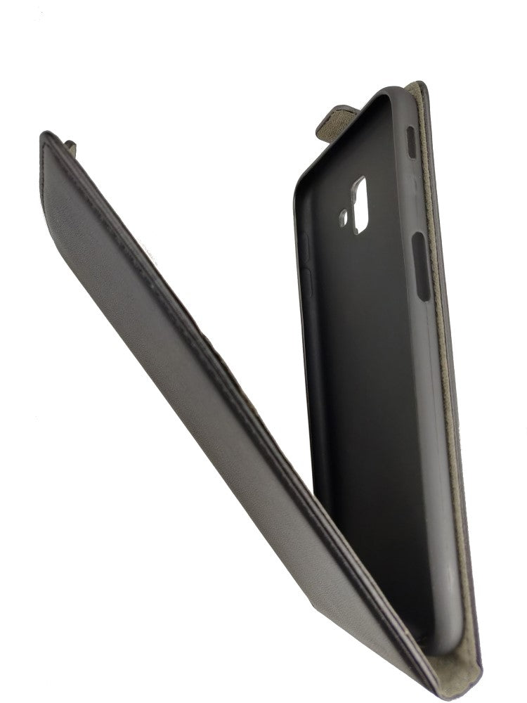 Flip Case für Samsung Galaxy J6+ 2018 TPU Flexi Slim Klapp Etui Magnet