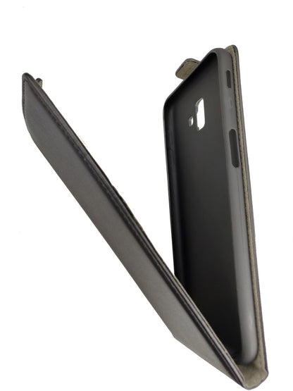 Flip Case für Samsung Galaxy J6+ 2018 TPU Flexi Slim Klapp Etui Magnet
