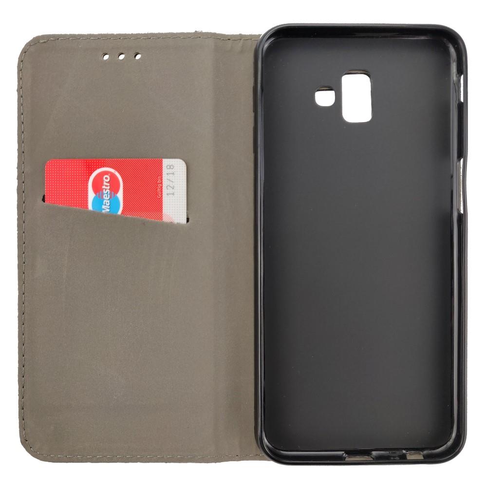 Wallet Case für Samsung Galaxy J6+ PLUS 2018 Smart Magnetic Handy Tasche
