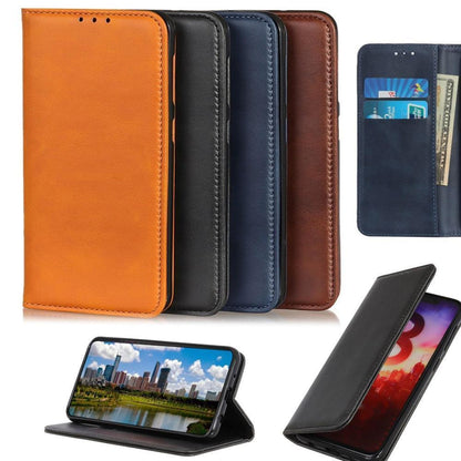Wallet Case für Samsung Galaxy A70 Echt Leder Magnet Handy Tasche