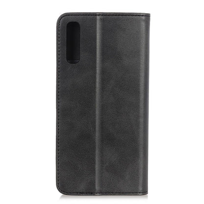 Wallet Case für Samsung Galaxy A70 Echt Leder Magnet Handy Tasche