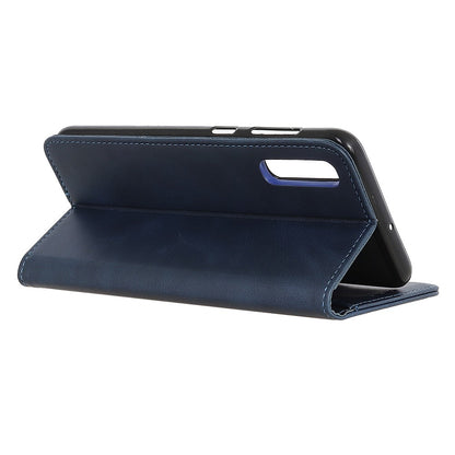 Wallet Case für Samsung Galaxy A70 Echt Leder Magnet Handy Tasche