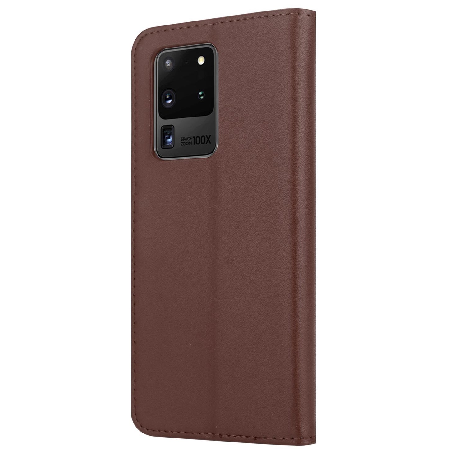 Wallet Case für Samsung Galaxy S20 Ultra Genuine Split Echt Leder Handy Tasche