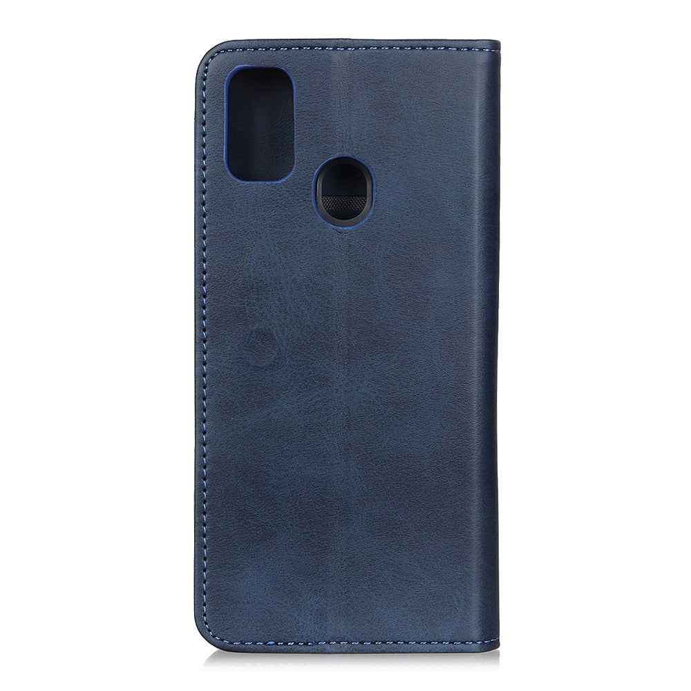 Wallet Case für Samsung Galaxy A21s Echt Leder Magnet Handy Tasche