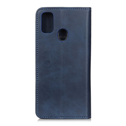 Wallet Case für Samsung Galaxy A21s Echt Leder Magnet Handy Tasche