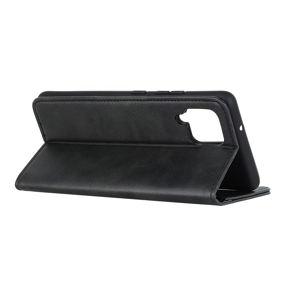 Wallet Case für Samsung Galaxy A42 5G Echt Leder Magnet Handy Tasche