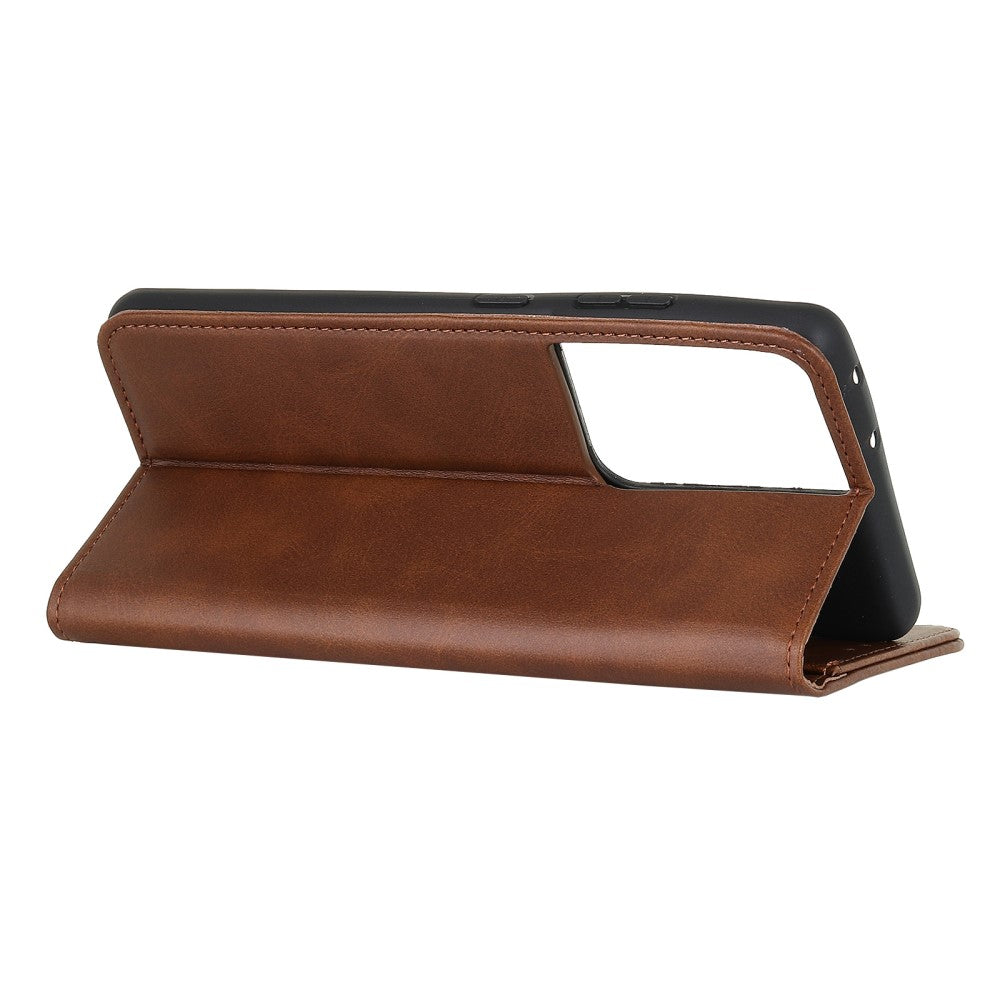 Wallet Case für Samsung Galaxy S21 ULTRA Echt Leder Magnet Handy Tasche Hülle