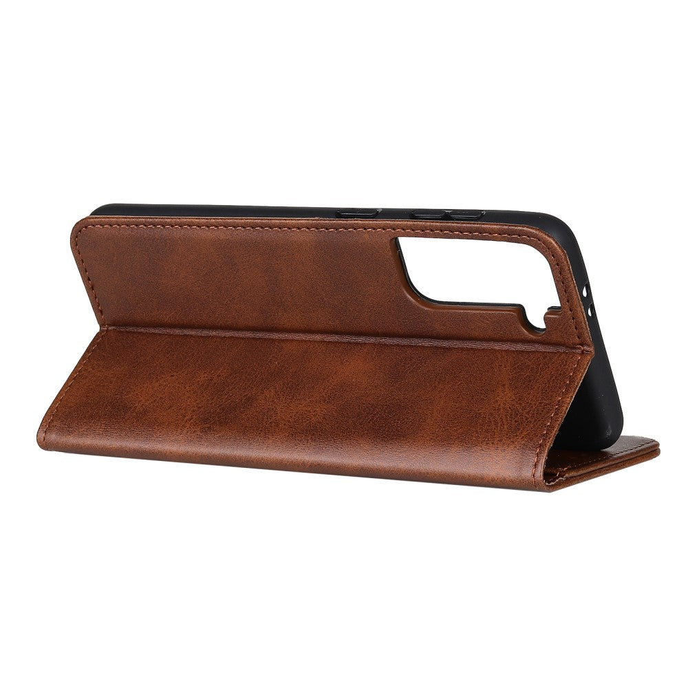 Wallet Case für Samsung Galaxy S21 PLUS Echt Leder Magnet Handy Tasche Hülle