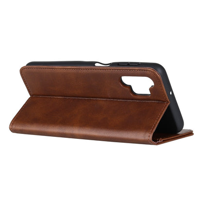 Wallet Case Echt Leder Magnet Handy Tasche Schutzhülle für Samsung Galaxy A32 5G