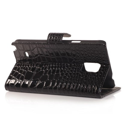 Wallet Case für Samsung Galaxy Note 4 Croco Leder Skin