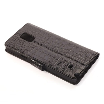 Wallet Case für Samsung Galaxy Note 4 Croco Leder Skin