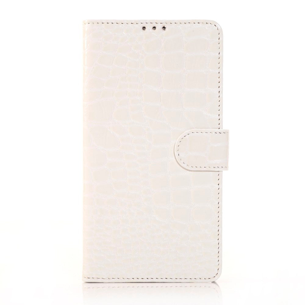 Wallet Case für Samsung Galaxy Note 4 Croco Leder Skin
