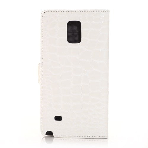 Wallet Case für Samsung Galaxy Note 4 Croco Leder Skin