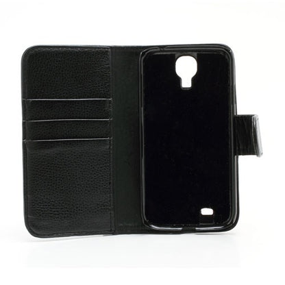 Wallet Case für Samsung Galaxy S4 I9500 Litchi Grain Holster Belt Clip