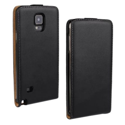 Flip Case für Samsung Galaxy Note 4 Echt Leder Vertikal