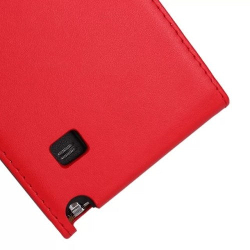 Flip Case für Samsung Galaxy Note 4 Echt Leder Vertikal