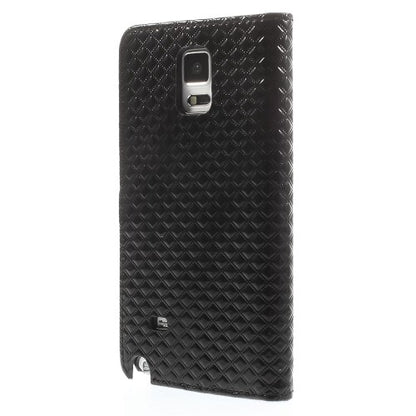 Wallet Case für Samsung Galaxy Note 4 TPU Stylish Rhombus