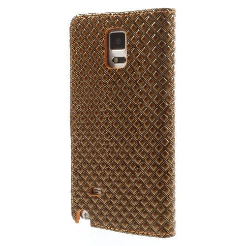 Wallet Case für Samsung Galaxy Note 4 TPU Stylish Rhombus
