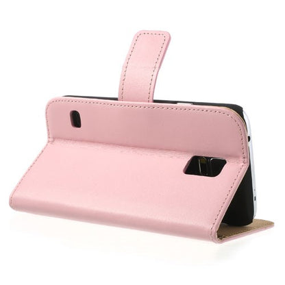 Wallet Case für Samsung Galaxy S5 G900 Echt Leder Magnet