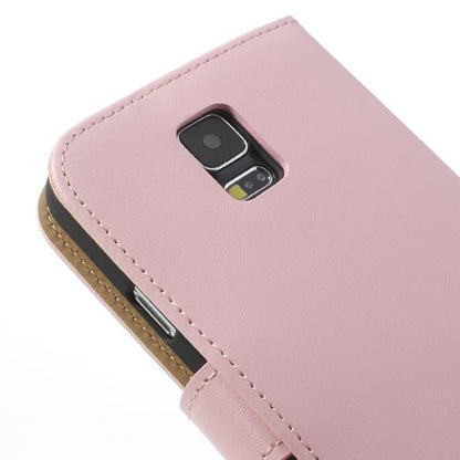 Wallet Case für Samsung Galaxy S5 G900 Echt Leder Magnet