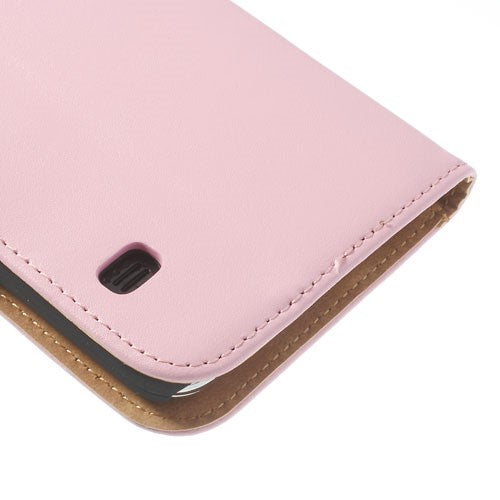 Wallet Case für Samsung Galaxy S5 G900 Echt Leder Magnet